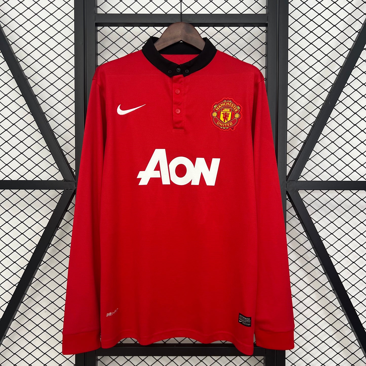 Maillot Rétro Manchester United Domicile 2012 – Édition Classique – S à XL