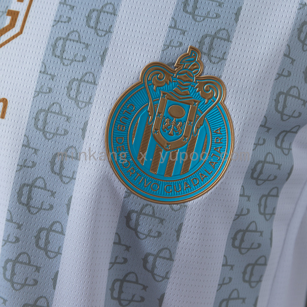 Maillot Extérieur Chivas de Guadalajara Blanc 2026