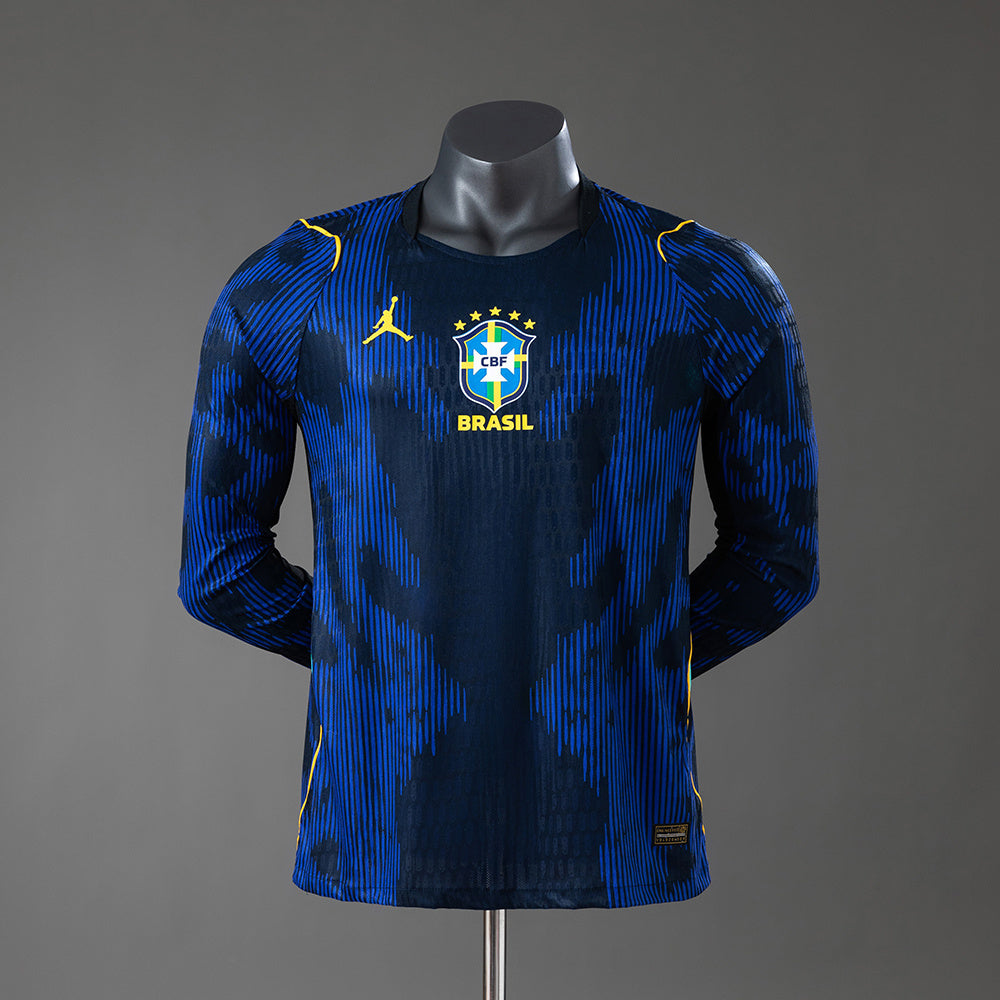 Meilleur Ext Brésil Coupe du Monde Manche Longue