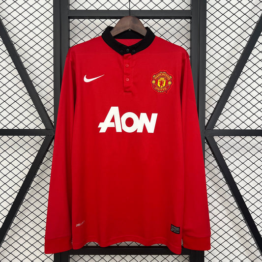 Maillot Rétro Manchester United Domicile 2012 – Édition Classique – S à XL