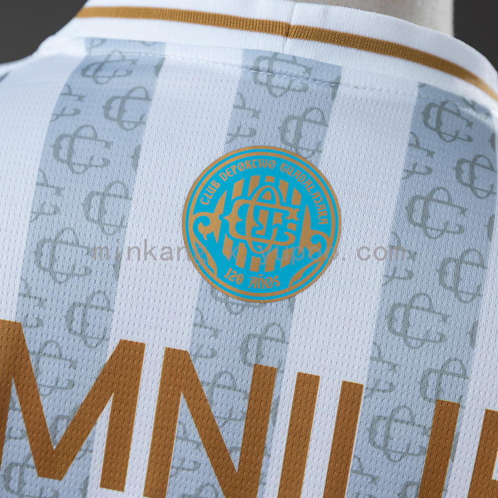 Maillot Extérieur Chivas de Guadalajara Blanc 2026