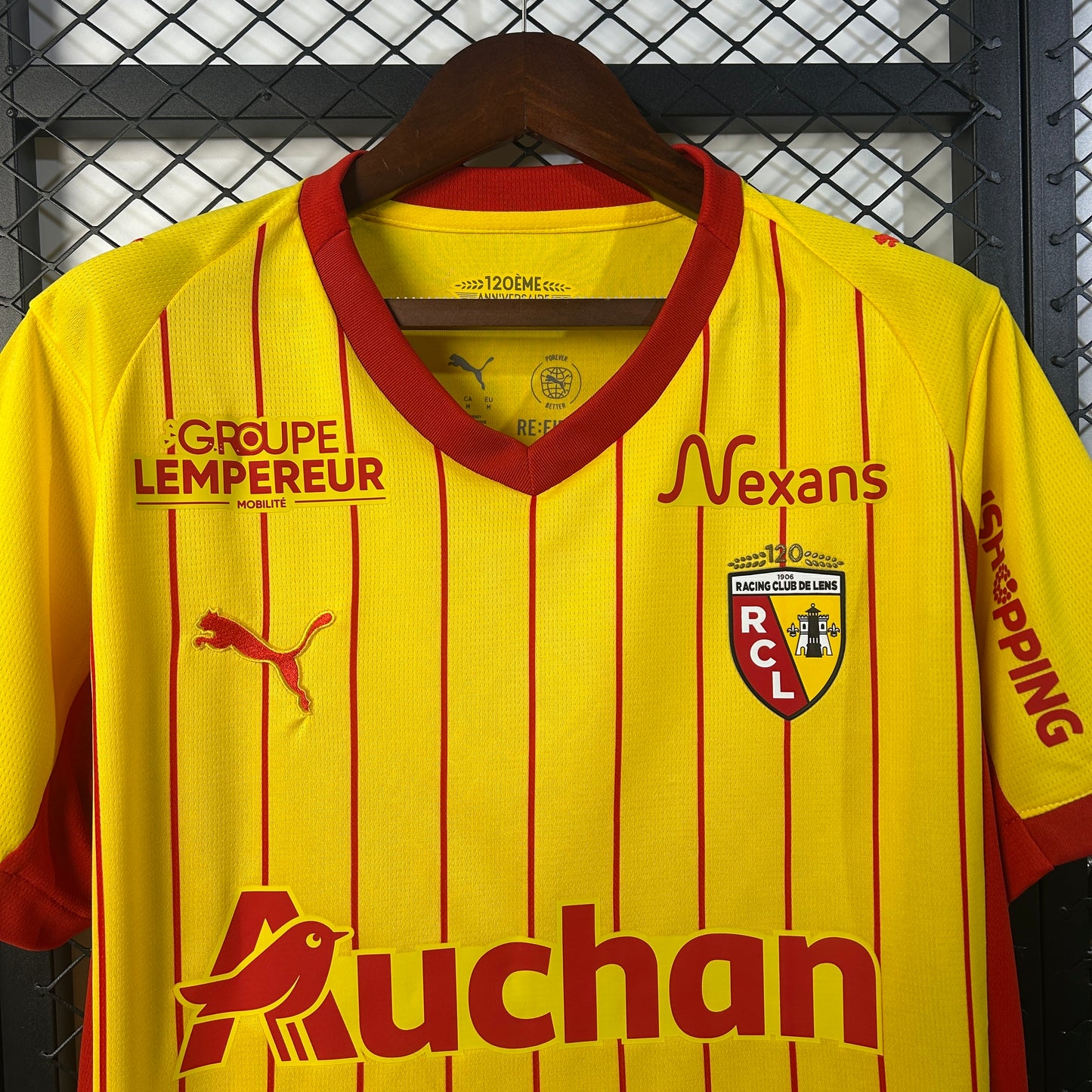RC Lens Maillot Domicile 25/26 – Édition Sang et Or – S à XL