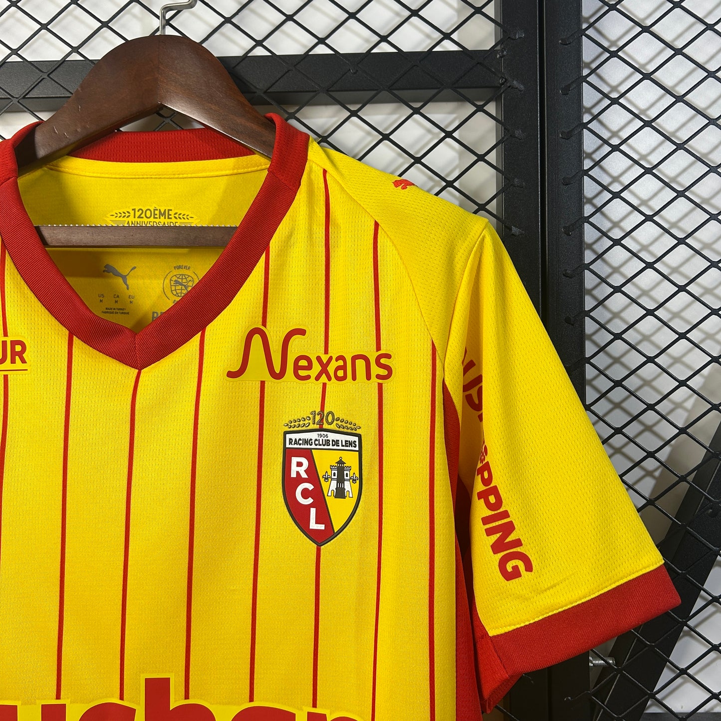 RC Lens Maillot Domicile 25/26 – Édition Sang et Or – S à XL
