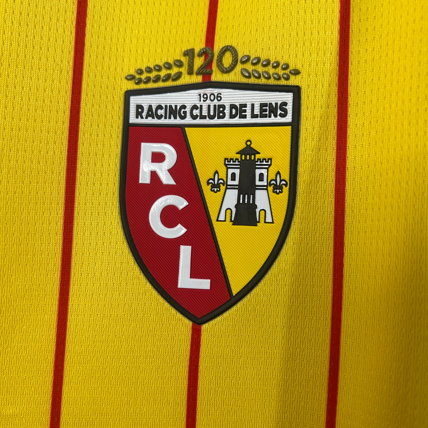 RC Lens Maillot Domicile 25/26 – Édition Sang et Or – S à XL